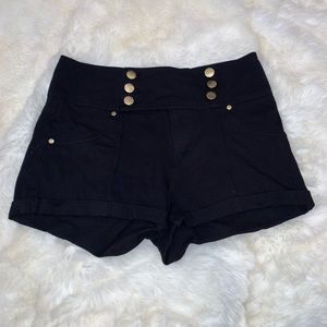 Black shorts